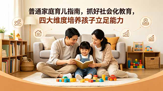 付费文章:普通家庭育儿指南,抓好社会化教育,四大维度培养孩子立足能力-御文网